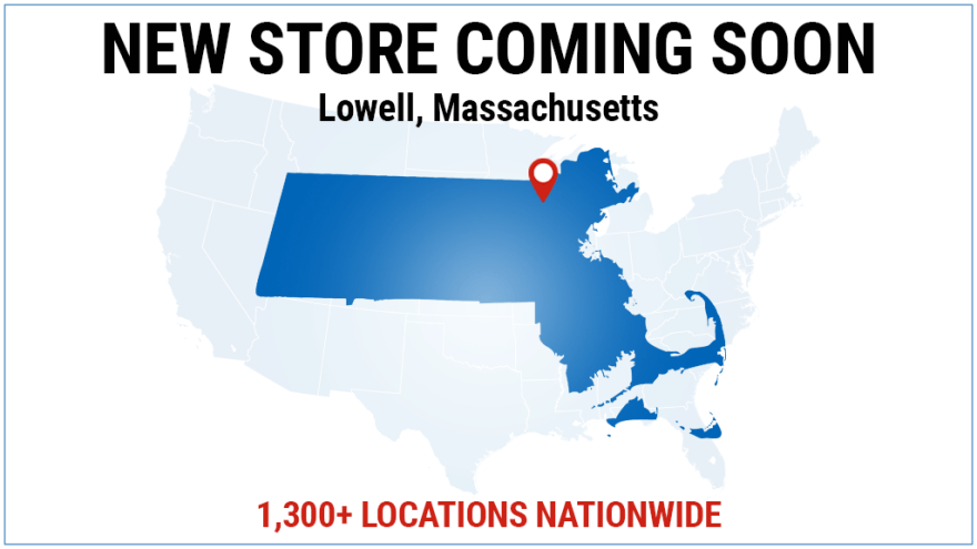 Lowell MA Map