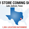 New Store Map Lake Jackson Texas