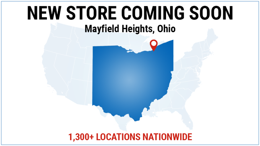 New Store Map Mayfield Heights, OH