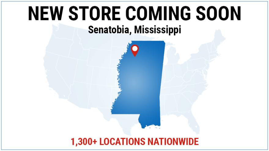 New Store Map Senatobia