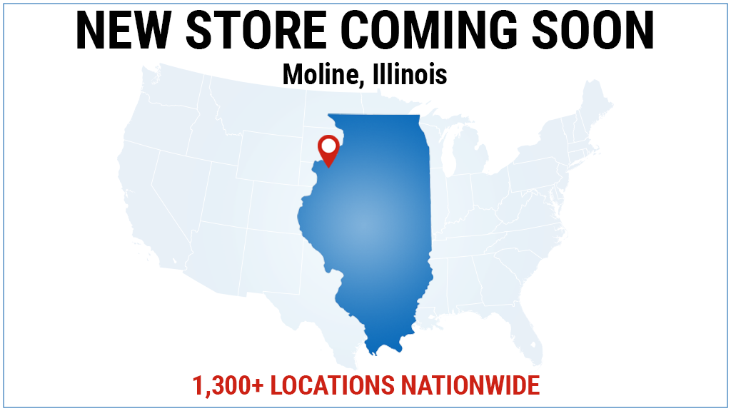 HARBOR FREIGHT TOOLS SIGNS DEAL TO OPEN NEW LOCATION IN MOLINE, IL