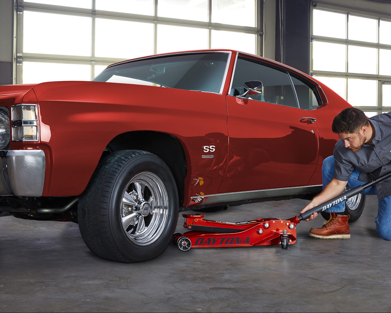 NEW PREMIUM ONEPIECE FLOOR JACK HANDLE JOINS THE DAYTONA™ LINE FROM