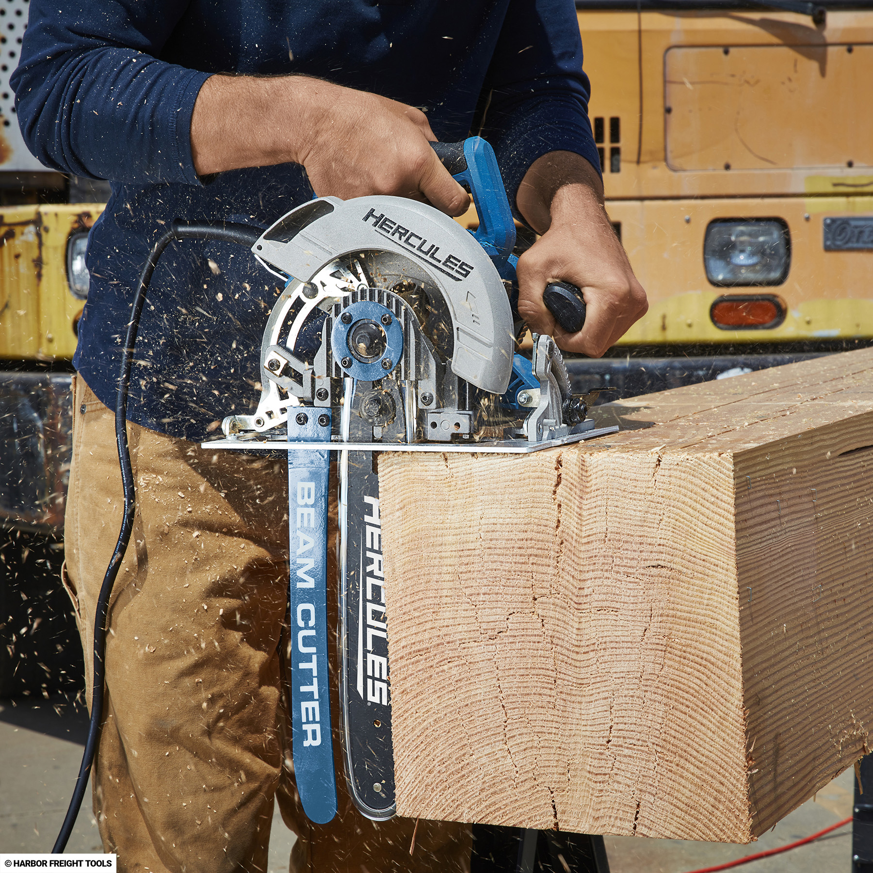 HARBOR FREIGHT TOOLS ADDS CIRCULAR SAW BEAM CUTTER ATTACHMENT TO ITS PROFESSIONAL HERCULES® LINE