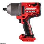 Bauer 20V Brushless Cordless High Torque Impact Wrench