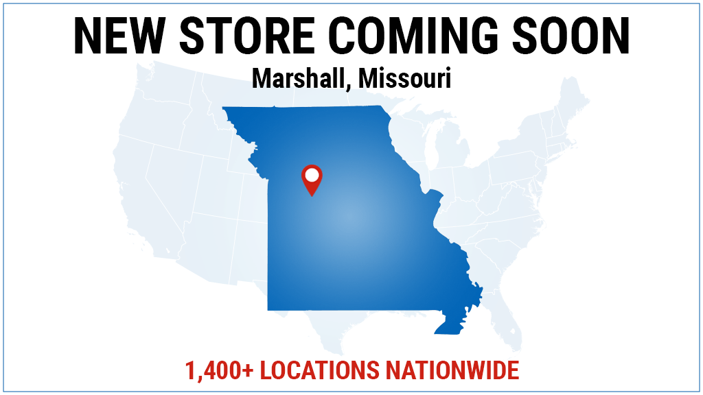 HARBOR FREIGHT TOOLS SIGNS DEAL TO OPEN NEW LOCATION IN MARSHALL, MO