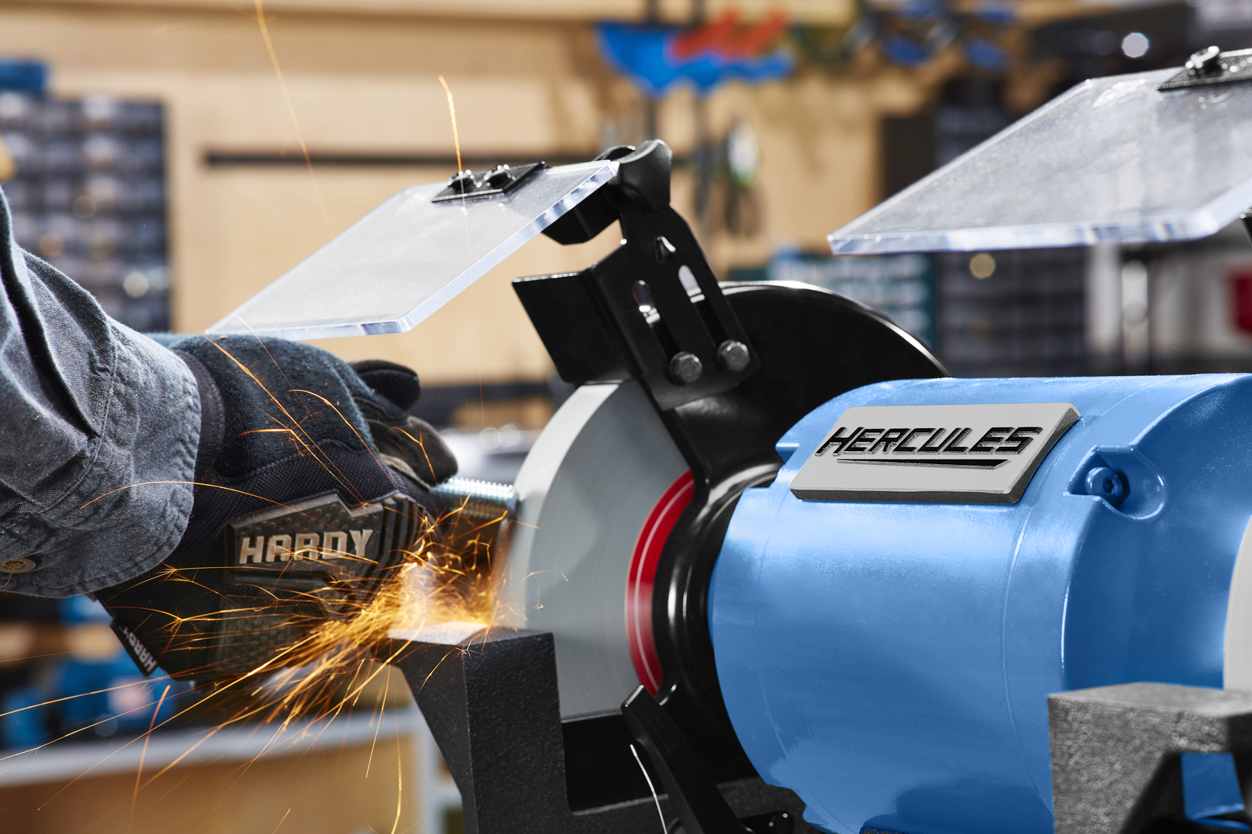 HARBOR FREIGHT TOOLS INTRODUCES HEAVY DUTY BENCH GRINDER TO ITS
