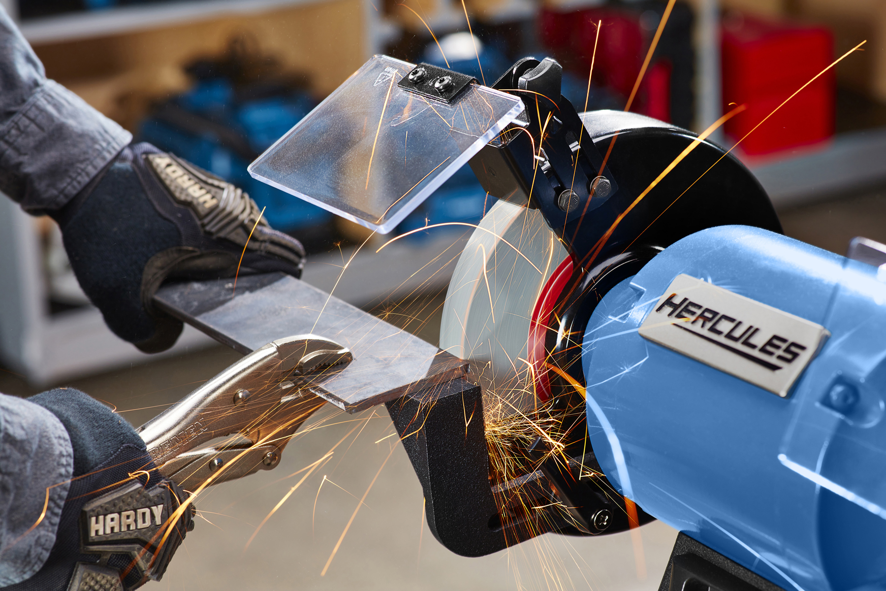 HARBOR FREIGHT TOOLS INTRODUCES HEAVY DUTY BENCH GRINDER TO ITS