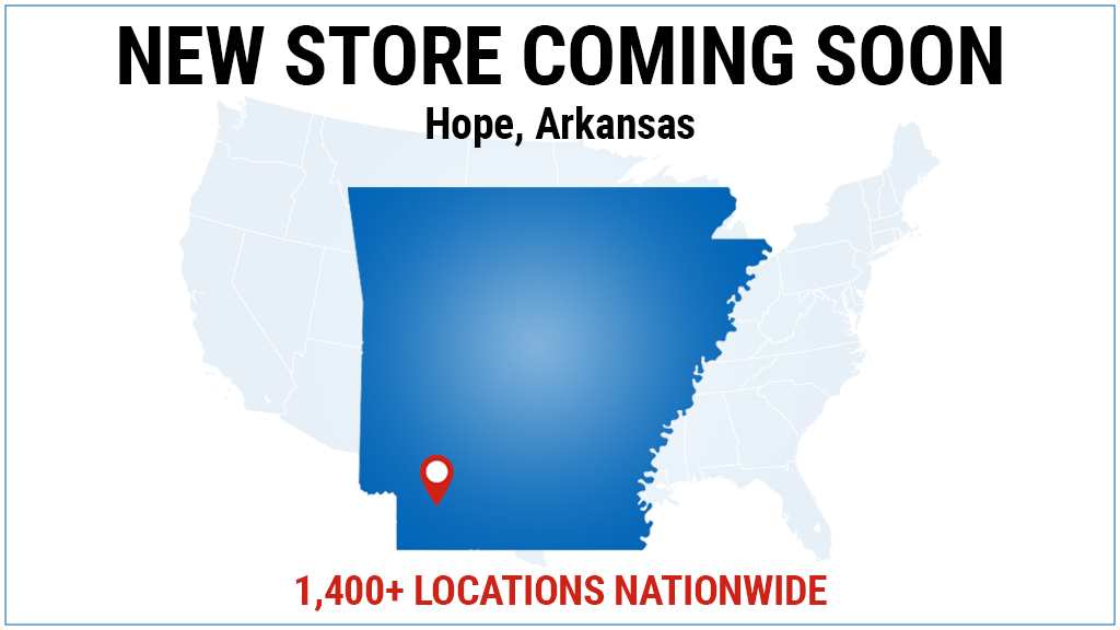 HARBOR FREIGHT TOOLS SIGNS DEAL TO OPEN NEW LOCATION IN HOPE, AR