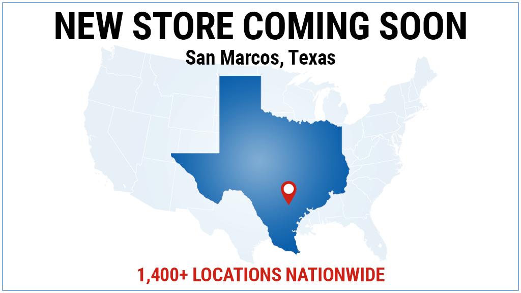 HARBOR FREIGHT TOOLS SIGNS DEAL TO OPEN NEW LOCATION IN SAN MARCOS, TX