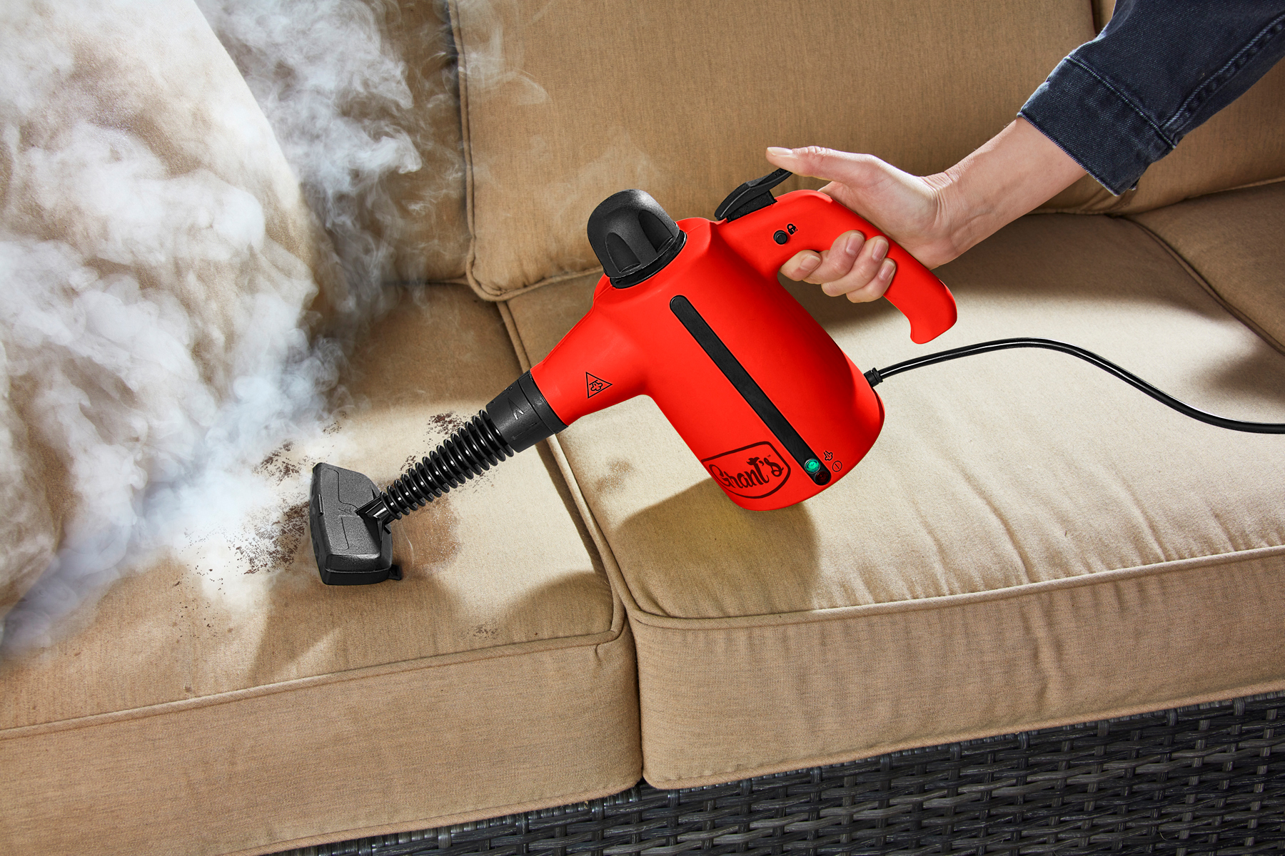 HARBOR FREIGHT TOOLS ADDS 1200 WATT HANDHELD STEAM CLEANER TO ITS