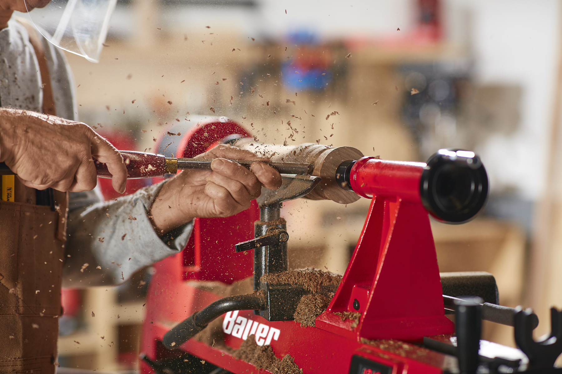 BAUER Electronic VariableSpeed Wood Midi Lathe Archives Harbor